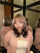 リー 梅田(Lee)&nbsp;Minato/U24おすすめクーポン/ブリーチカラー/レイヤーカット