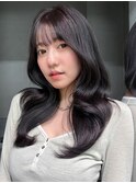 大人っぽい韓国レイヤーロング韓国レイヤー_F40810