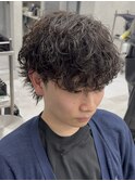 シャドウパーマ　ルーズパーマ　スパイラルパーマ