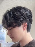 香川フェザーパーマセンターパートニュアンスパーマ高松