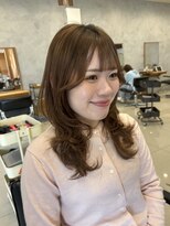 カノエ 防府田島店(canoe)&nbsp;レイヤーカット/ヘーゼルベージュ