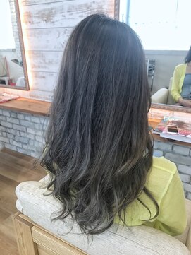 ロビー(LOBBY) 『LOBBY』田野上 抜け感あるシルキーグレージュ☆イルミナカラー