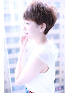 クラウドゼロ(Cloud zero) 耳かけベリーショートグレージュ【Cloud zero】