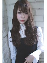 リコリス(licoris)&nbsp;シースルーバング☆ゆるふわロング