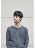 【ベルクープス天王寺】平田澄香くせ毛を生かしたメンズショート