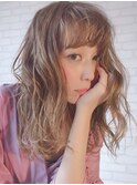 外人風☆ウェービーロング