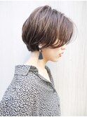 【morio札幌】2020人気大人かわいいショートボブ毛先パーマ