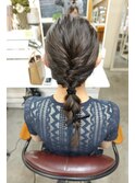 池松のヘアアレンジ