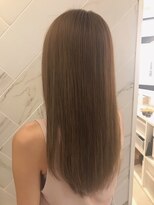 ジーナ 銀座中央通り(Zina)&nbsp;【Zina 銀座中央通り】ヌーディーフォギーベージュ×艶髪