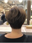 耳かけも◎ショートマッシュ　西田大樹