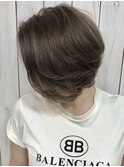 【Rowel】アッシュベージュ×ショートボブ