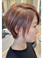 ヘア デザイン リスク(HAIR DESIGN RISK)&nbsp;【RISK 高橋勇太】シルエットが完璧!!前下がりショートボブ