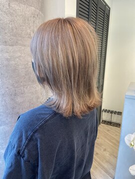 ルーブ トウキョウ(Loob. TOKYO) パールミルクティー【池袋.髪質改善ダブルカラー】