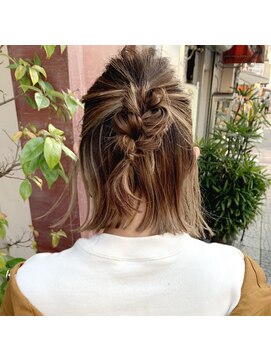ボアップ 京橋店(boappu) #ヘアアレンジ#ヘアセット