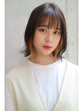 ダヴィン 中目黒(DaVin) 【DaVin中目黒】外ハネ　インナーカラー