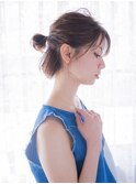 ☆月曜営業☆ojiko.roji大人可愛いゆるふわ簡単ショートアレンジ
