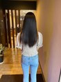 サラ キョウゴク トウキョウ(SALA KYOGOKU TOKYO) インナーカラーを活かしたストレート