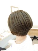 ☆大人女性美髪ショートグラデーションボブ☆