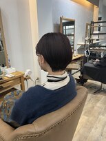 ジーニー(GeeNY)&nbsp;シルエットの美しいマッシュショート