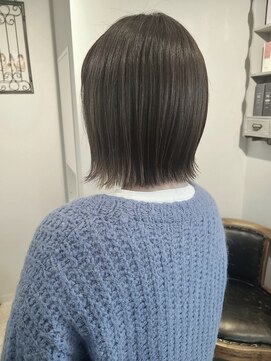 ヘア ケア ディエイチケー(HAIR CARE DHK) ナチュラルイヤリングカラーボブ
