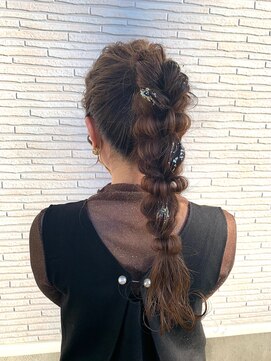 美容室 フォーリア Foglia お呼ばれアレンジ*