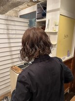 ラレイ(Lalei) 【ささき】肩上ボブ+パーマ/ニュアンスパーマ/スパイラルパーマ