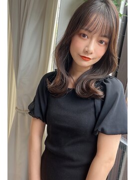 フォルテ ギンザ(FORTE GINZA) オルチャンヘアワンホンヘアくびれ艶髪ふんわりカールミディ