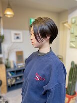 アンドチル 渋谷(AND CHILL)&nbsp;ハンサムショート/センターパートショート/メンズライク　渋谷