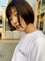 メイカ(MEIKA)&nbsp;【 ナチュラルボブ × こっくりブラウン】　浅野美紀