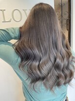 ラビスモア(Lovis moa)&nbsp;切りっぱなしボブ/ピンクブラウン/エアリーロング/美髪のススメ