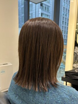 エアー 銀座タワー(AIR) 【40代ミディアムスタイル】air銀座タワー　藤本麻衣