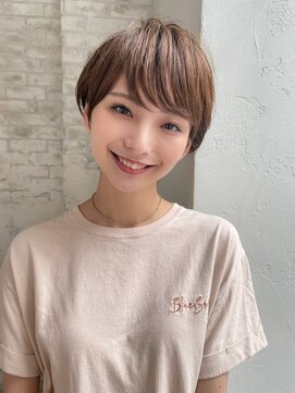 アンバー 池袋(amber) ハンサムショート/デザインカラー/髪質改善[池袋駅]