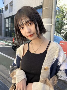 サンド 大阪梅田(sand) @rika__hair [大阪梅田駅/マッシュ/くびれヘア/メルティカラー]