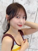 ハローバイシー 仙台(Hello by Sea)&nbsp;韓国風前髪×レイヤーカット【髪質改善/仙台/レイヤーカット】