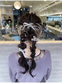miu＊゜高円寺ドレスヘアモテ髪『ツインポニーアレンジ☆』