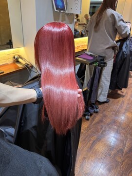 コクーン(CoCooN) REDカラー/ブリーチ/ハイトーン/ダブルカラー/インナーカラー