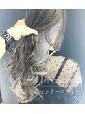 ブリーチ、ダブルカラー、エクステ、インナーカラー、ハイライト