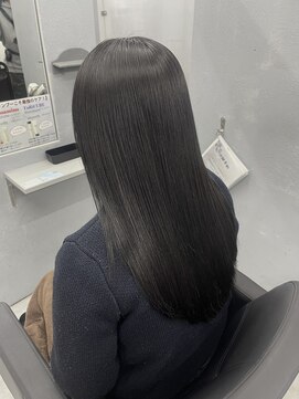 アオアクア バイ グルグル 小岩店(ao akua by GULGUL) 小岩/レイヤーカット/ダブルカラー/ブリーチなしカラー/顔周り