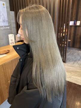 ブランシェ 小牧店(BRANCHE) 透明感☆オリーブベージュカラー〔西尾〕