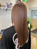 ミラシィ 成田(Mirashy)&nbsp;ハイライトカラーミルクティーベージュレイヤーカット