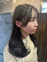 リゴ ヘアー(RIGO hair) ミディアムレイヤー × mimitsubo Jewelry