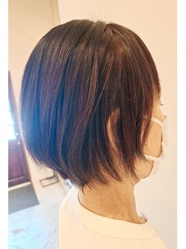 シキオリ(SHIKIORI) 髪質改善ストレート×ショートボブ