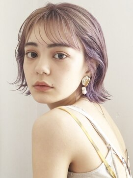 グリコ(grico) 進化版シースルーバング×切りっぱなしボブ☆