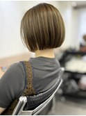 ＊コンパクトシルエット内巻きミニボブ＊