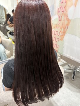 インスヘアー 梅田(INCE HAIR) Bordeaux color