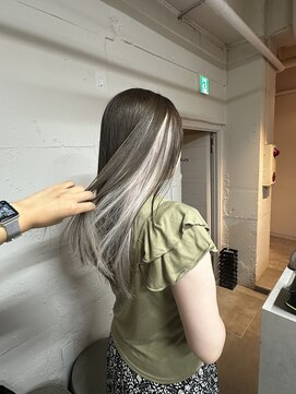 トクテ 吉祥寺(tokute) グレージュカラー/ボブウルフ/黒髪/ココアベージュ