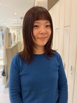 アトロ(Atoro)&nbsp;レイヤーカット/顔まわりレイヤー/梅田カット/ピンクカラー