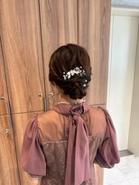 ガリカ 博多(Gallica)&nbsp;<リコ/ヘアセット>上品なシニヨンヘアセット