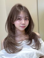 ロンドガーネット 池袋(Lond garnet)&nbsp;暗めカラー/韓国風巻き/レイヤーカット/髪質改善/縮毛矯正/池袋