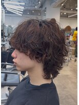 フィフスパーク(fifth PARK)&nbsp;渋谷波巻きスパイラルパーマメンズパーママッシュウルフfifth